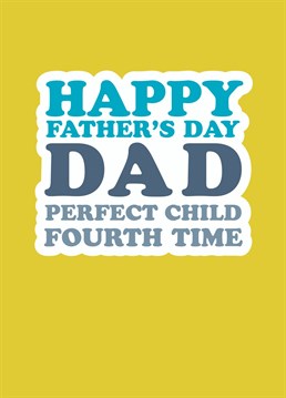 Send them your best wishes with this Father's Day card by The Boy And The Bear.