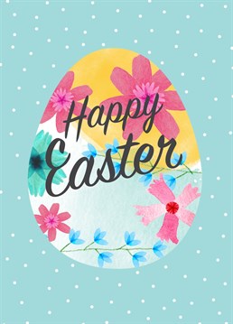 Wish them a happy Easter with this sweet card.