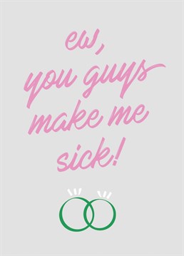 Are you sick of cutesie couples? w birthday card designed by Betiobca