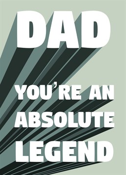 For the old legends out there this Father's Day or Birthday! Designed by The Girl Next Draw.