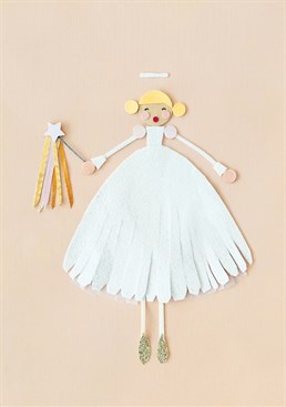 This Christmas angel looks like she has not only Christmas magic on her side but also some sick ballet moves! This card from Tigerlily is perfect for the Christmas angel in your life.