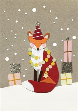 Send a Tigerlily card and let this very fine fox convey your Christmas greetings.