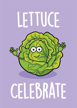 The perfect accompaniment to any celebration - just like a salad! Guaranteed laughs for a son, daughter, friend, husband, cousin, niece, sister, brother, aunty, uncle, mum or dad. All the way from Thirty Mussels, purveyors of preposterous cards for all occasions and senses of humour. Don't be shellfish, send a card!