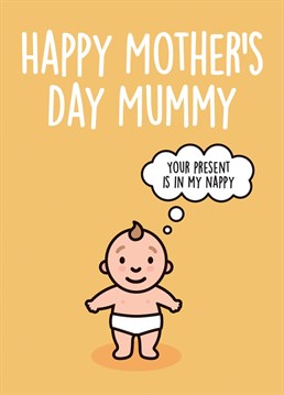 Mummy always loves presents, right?! A cute Mother's Day card for the new, or not-so-new, Mum, guaranteed to raise a smile. All the way from Thirty Mussels, purveyors of preposterous Mother's Day cards for all occasions and senses of humour. Don't be shellfish, send a Mother's Day card!