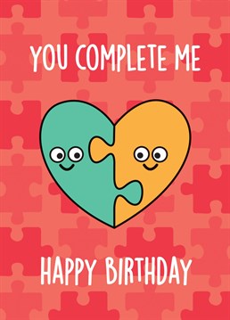 A cute, pun-tastic birthday card perfect for your other half, romantic or otherwise! All the way from Thirty Mussels, purveyors of preposterous cards for all occasions and senses of humour. Don't be shellfish, send a card!