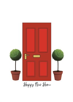 Happy new home card! Designed by Totally Mailed It
