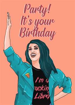 She's the queen of partying and a drag race icon, Adore Delano. Original illustration by The Queer Store.