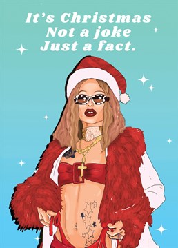 Its a bimini bon christmas card! Original illustration by the queer store