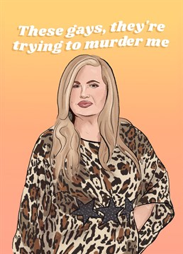 Jennifer Coolidge has a special place in our hearts, this card is perfect for fans of her or White Lotus.