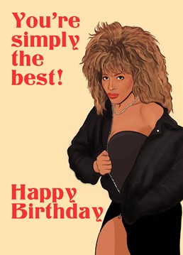 Our first music choice to start a party, its the one and only Tina Turner! Original illustration by The Queer Store
