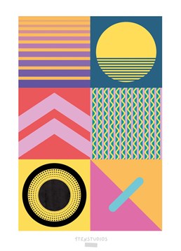Who doesn't love a beautiful card? If you want to get something nice for a friend or loved one who appreciates art and wants a colourful windowsill, this is it. Designed by the team at 1ten Studios.