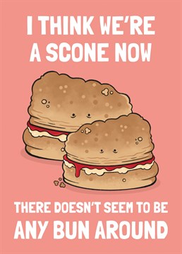 Not much to say about this Anniversary card, only that once it's scone it's scone. Designed by Tishy Tashy.