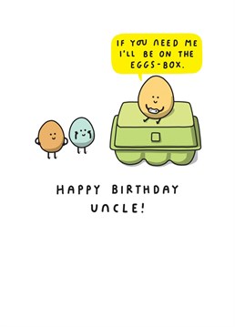 This Birthday card is perfect for a games-mad uncle!