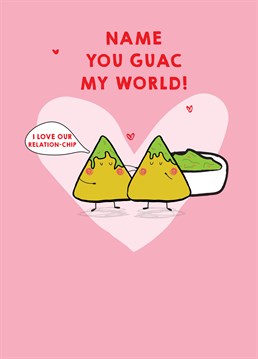 Give this adorable Scribbler card to your other half on your anniversary and we're sure you'll live happily avo after.