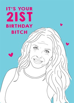 Oops they did it again; they're another year older! Send them a piece of you on their birthday with this personalised age Scribbler design, featuring Britney bitch.
