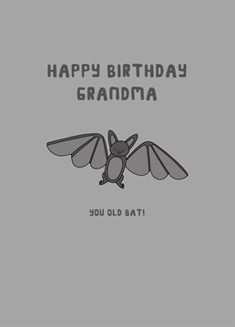 Personalise this fang-tastic Scribbler card and send it to an old bat on their birthday.
