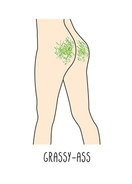 Grass stains are such a chore to get out! Say muchas grassy-ass with this hilarious Thank You card by Scribbler.