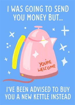 Wish your favourite person a happy birthday with this ridiculously relevant card inspired by the British Government - the gifts that keep on giving...