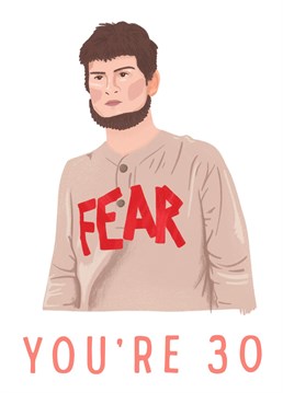 The fear of turning 30 can be soothed with this hilarious Mose card inspired by The Office!