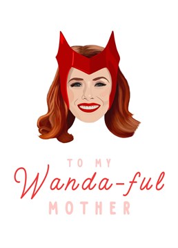 Wish your wonderful Mum a Happy Mother's Day with this Wanda inspired card!