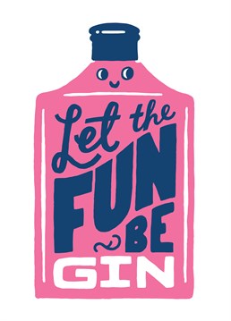 Do you know a gin-oholic? Then this Brainbox Candy Birthday card is perfect for them.