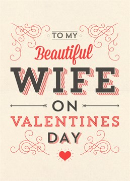 This Scribbler treat is perfect for letting your wife know just how much you love her this Valentine's Day! Add your own text and make it special.