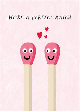 This Scribbler card is ideal for your other half, since you're a match made in heaven.