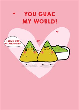 Let's taco-bout how brilliant they are! Send this punderful Valentine's Anniversary card by Scribbler to your partner and make their day.