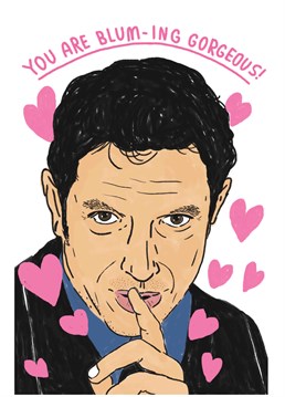 To be honest if someone sent me this Scribbler Valentine's Anniversary card, I'd be theirs forever!