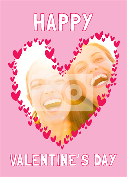 Wish them a fabulously perfect Valentine's Day with this cute photo-upload card by Scribbler.