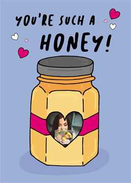 Send your honey this adorable photo-upload card by Scribbler this Valentine's Day.