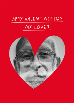Send the most important person in your life this brilliant Valentine's photo-upload card by Scribbler.