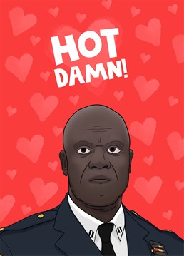 Let that special someone know that their love sustains you like oatmeal. Brooklyn 99 inspired Valentine's card by Scribbler.