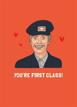 Send TikTok's favourite trainspotting legend to the one you're totally loco about on Valentine's Day. Designed by Scribbler.