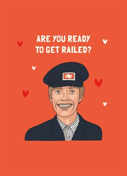 All aboard the love train! Send Francis Bourgeois to give your other half the ride of their life on Valentine's Day. Designed by Scribbler.