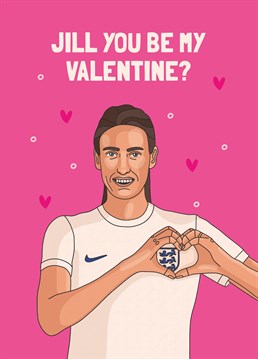 Send Euro's champ and Queen of the Jungle, Jill Scott to win over your football loving partner this Valentine's Day. Designed by Scribbler.