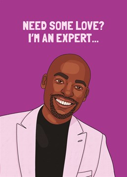Did someone call for a Love Doctor? Enlist the help of Paul C Brunson to seduce your soulmate this Valentine's Day. Designed by Scribbler.