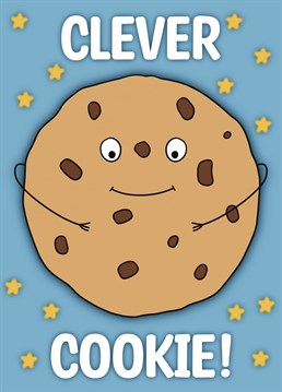 Send this cute clever cookie to congratulate someone on their exam results, new job, driving test or any other achievement that needs celebrating with cuteness!