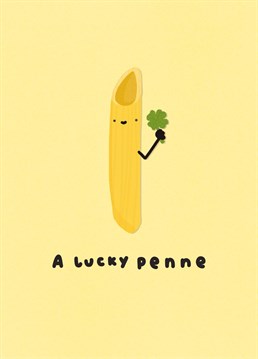 The perfect good luck card for all the foodies, pasta fiends or pun lovers in your life from Whale and Bird.