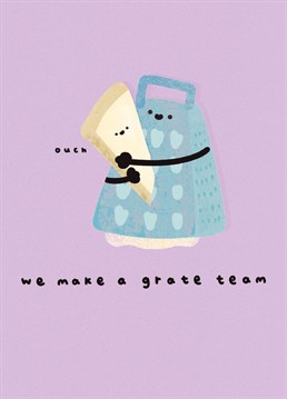 The perfect valentines card for the cheese lover in your life from Whale & Bird.