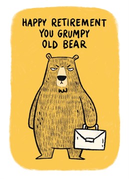 The perfect card for the grumpy human in your life who deserves a well earned rest! From Whale & Bird