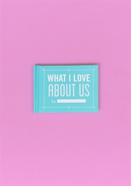 Features 112 pages of prompts that celebrate your relationship. Fill this little book with romantic, sexy or saucy memories and say whatever is in your heart and loins! Create a uniquely and personal gift to fit your relationship, no matter how warped it might be. Release your inner romantic and make your partner smile with this thoughtful keep-sake.