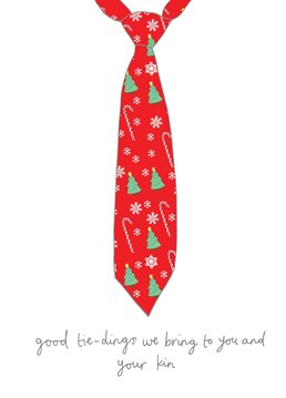 Perfect for those who like to wear silly festive ties.    Designed by You've got pen on your face.