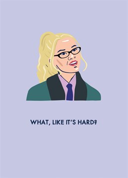 Say Congratulations with this card based on the truly Iconic Elle Woods from Legally Blonde, this is part of the collaboration range with Hey Now Hey now, the globally loved Nostalgia podcast. With over 150,000 listeners worldwide, we have teamed up with Hey Now to create a range of cards based on some of the Nostalgia films discussed on the podcast!