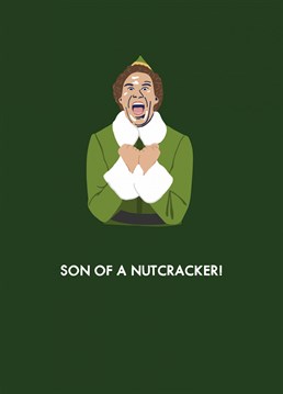 Send your best wishes this Christmas with this fun quotable Buddy the Elf Christmas card!    Designed in collaboration with the globally loved movie nostalgia podcast, Hey Now Hey Now!