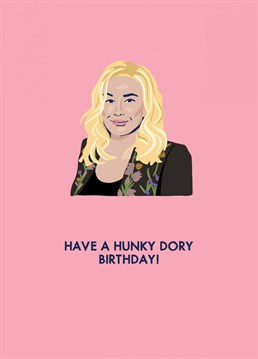 Send your best Beverley Hills birthday wishes with this funny and modern Kathy Hilton from the Real Housewives birthday card!