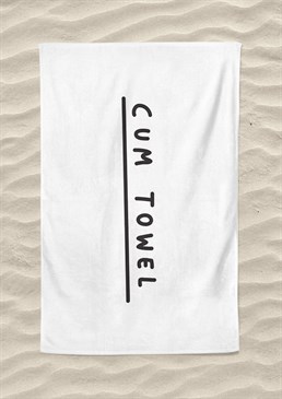The beach towel for someone that wants to have sex on the beach! The perfect choice for cockblocking your mate and grossing people out on a lads holiday. Even if you don't get lucky, sometimes you just have to use whatever's to hand, right?  Machine washable. 147cm x 100cm - extra-large size! Made from 300gsm microfibre towelling. Please note this product is made to order and is non-returnable.