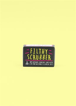 Filthy Scrubber Soap. Send them something a little cheeky with this brilliant Scribbler gift and trust us, they won't be disappointed!