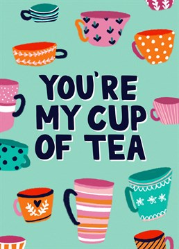 The perfect Lucy Maggie card for anyone who loves a brew! Add a little sugar and keep them sweet, be it for an anniversary or Valentine's.