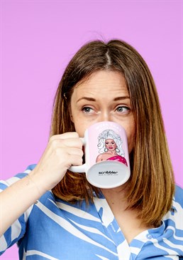 Work That Office Queen Mug. Send them something a little cheeky with this brilliant Scribbler gift and trust us, they won't be disappointed!